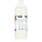 Eva Natura Wild rose & Cornflower krémové tekuté mýdlo na ruce náhradní náplň 1000 ml