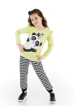 Denokids Hello Pandacorn Girls Pants Set