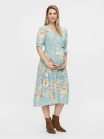 Blue Pregnancy Flowered Idišaty Mama.licious Vaiana - Women