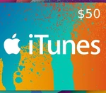 iTunes $50 US Card
