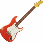 Vintage V6MRFR Firenza Red Guitare électrique