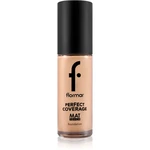 flormar Perfect Coverage Mat Touch Foundation matující make-up pro smíšenou až mastnou pokožku odstín 308 Fair Ivory 30 ml