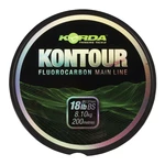 Korda vlasec kontour fluorocarbon 200 m čirý-průměr 0,35 mm / nosnost 6,8 kg