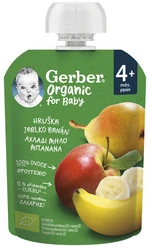 Gerber Organic kapsička hruška, jablko a banán 90 g