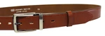 Penny Belts Pánský kožený společenský opasek 35-020-2-43 brown 105 cm