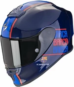 Scorpion EXO-R1 EVO AIR FC BARCELONA Blue XS Kask