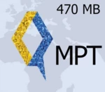 MPT 470 MB Data Mobile Top-up MM