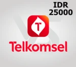 Telkomsel 25000 IDR Mobile Top-up ID