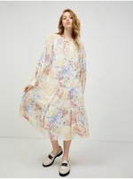 Vero MODA Sally Cream Floral Dress