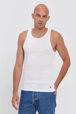 Tričko Polo Ralph Lauren 2-pack pánské, bílá barva, 714835886001