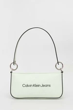 Kabelka Calvin Klein Jeans zelená barva, K60K610679