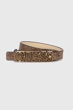 Pásek Guess VIKKY dámský, béžová barva, BW7859 P3420