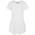 Girls' dress Valance T-shirt white