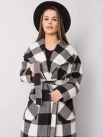 Dámský kabát Fashionhunters Checkered