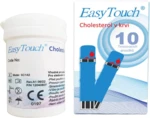 EASYTOUCH Proužky cholesterol 10 ks