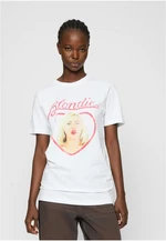 White T-shirt Blondie Heart of Glass