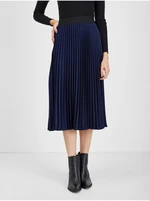 Orsay Dark blue ladies pleated skirt - Ladies