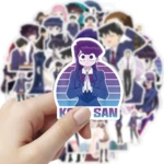 10/50Pcs Anime Classmate Komi Has Communication Disorder Stickers suitcase laptop Car Truck Waterproof Car sticker