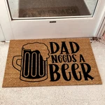 Father's Day Mat Holiday Mat Welcome Door Mat Polyester Door Mat Rug Large