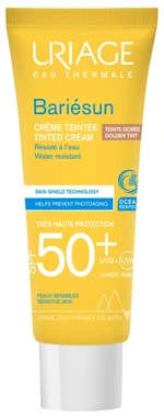 Uriage Tónovaný pleťový krém na opalování SPF 50+ Bariesun Golden Tint (Tinted Cream) 50 ml