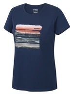 HUSKY Tee Vane L dark blue women's cotton T-shirt