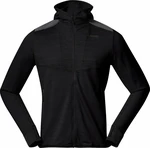 Bergans Rabot Active Mid Hood Jacket Men Black S Sudadera con capucha para exteriores