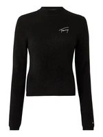 Tommy Jeans Turtleneck - TJW SIGNATURE RIB TURTLENECK black