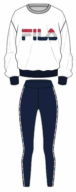 Fila FPW4098 Woman Pyjamas White/Blue L Bielizna do fitnessa