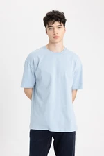 DEFACTO Boxy Fit Crew Neck Short Sleeve Basic T-Shirt