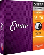 Elixir 11306 Nanoweb 16-70 Akusztikus gitárhúrok