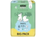 MUUMI BABY Nohavičky plienkové jednorázové 6 Junior 12-20kg, Big Pack 52 ks