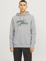 Jack & Jones Outdoor Mikina Šedá