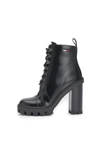 Čižmy - TOMMY JEANS HEELED B čierne