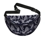 Bertoni Unisex's Big Waist Bag Eucaliptus Navy Blue