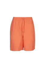 Tommy Hilfiger Krátke nohavice - TENCEL BLEND PULL ON SHORT oranžové