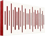 Mega Acoustic FiberPRO120 Spectrum White/Red Panneau de bois absorbant