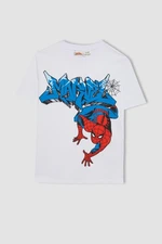 DEFACTO Boy Marvel Spiderman Crew Neck Short Sleeve T-Shirt