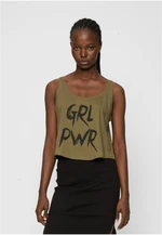 Women's GRL PWR Tank Olive