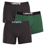 3PACK pánské boxerky Levis vícebarevné