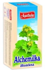 APOTHEKE Čaj alchemilka žltozelená 20x1,5g 20 x 1.5 g