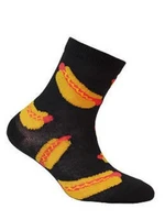 Gatta G34 socks. N01 Cottoline Boys' Modeled 27-32 Anthracite 297