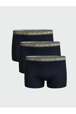 LC Waikiki Standard Mold Flexible Fabric Men's Boxer 3-Piece