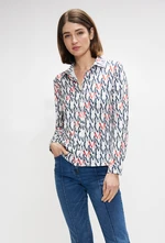 MONNARI Woman's Blouses Patterned Women's Blouse Multi White