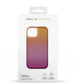 Ochranný kryt Clear Case iDeal Of Sweden pro Apple iPhone 15, vibrant ombre