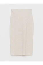 LC Waikiki Women's Tight Fit Plain Knitwear Skirt