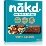 nākd. Salted Caramel ovocná tyčinka s ořechy 4x35 g