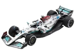 Mercedes-AMG W13 E Performance 63 George Russell "Petronas" Formula One F1 Belgian GP (2022) with Acrylic Display Case 1/18 Model Car by Spark