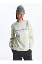 LC Waikiki Lcw Crew Neck Printed Long Sleeve Women's Sweatshirt