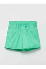 LC Waikiki Basic Poplin Girl's Shorts with Elastic Waist