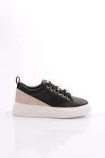 DGN Es863 Women's Thick Colored Crystal Stone Sneakers Shoes